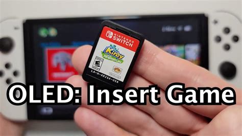 how to open game card slot switch oled|How To Insert Game Card in Nintendo Switch OLED .